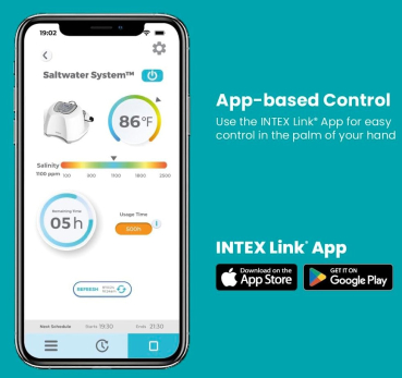 Preview: Intex Salzwassersystem Model QS1600 PLUS mit WIFI 68.000 Liter